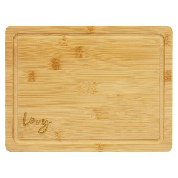 Bamboo Cutting Board with Juice Grooves